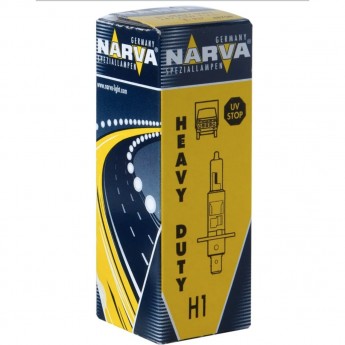 Лампа NARVA HEAVY DUTY H1 24V 70W P14.5s 48708 Лампа NARVA HEAVY DUTY H1 24V 70W P14.5s 48708